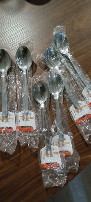 Conjunto de colheres de inox