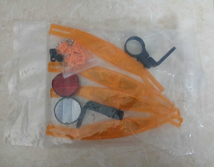 Conjunto de refletores para bicicleta (Novos)