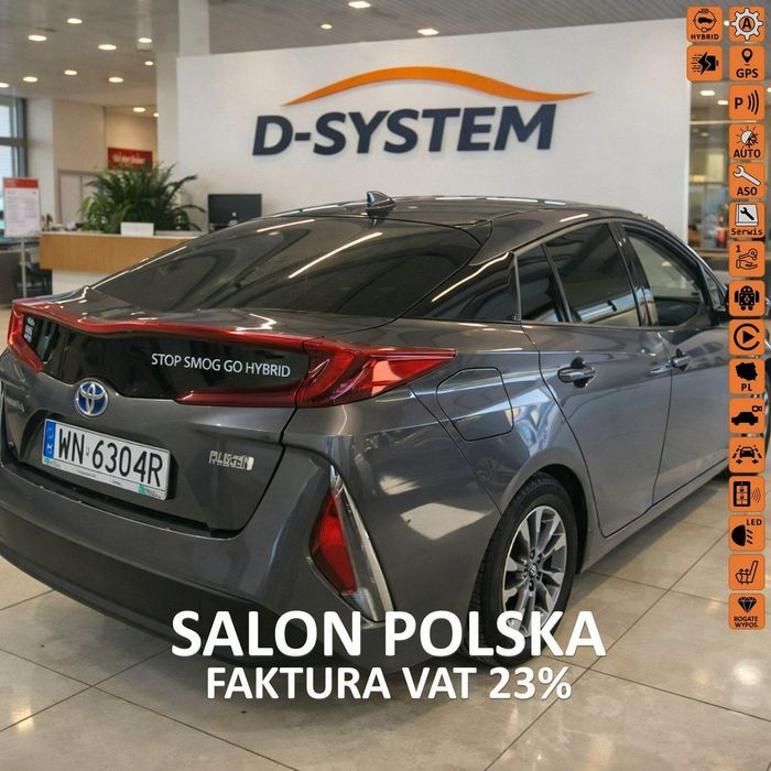 Toyota Prius Salon Polska 1.8 Hybrid Executiv 1wł z Pakietem Zimowy Prius 1.8 Hy