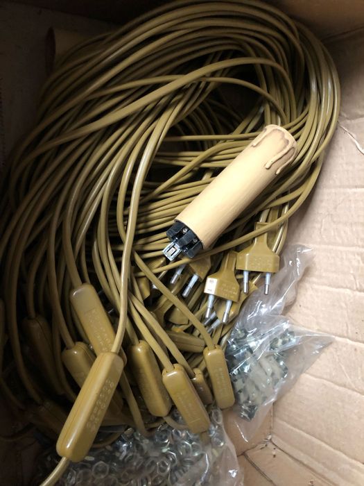 Bases "vela" para casquilhos E14