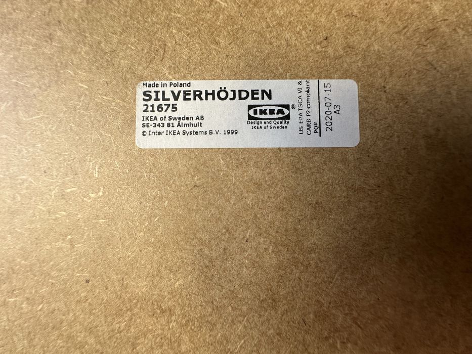 Moldura IKEA SILVERHÖJDEN Prateada 61x91 cm (Horizontal / Vertical)