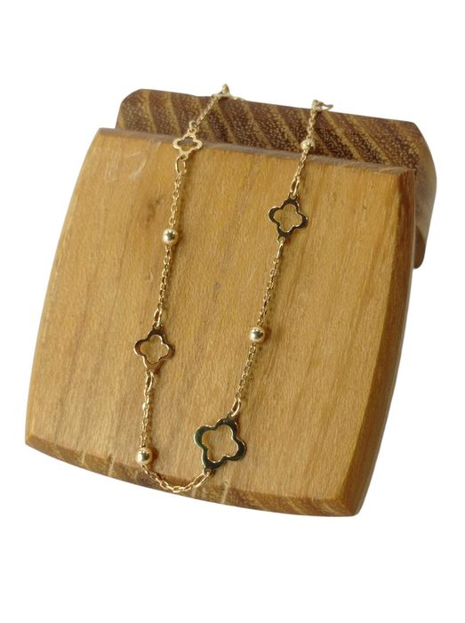 Piękna złota bransoletka celebrytka 1,10GR 19CM AG585