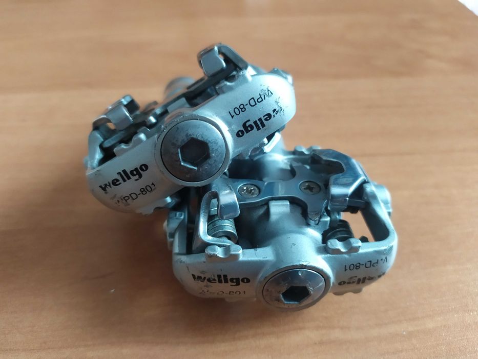 Wellgo WPD-801 pedały SPD + bloki Polecam