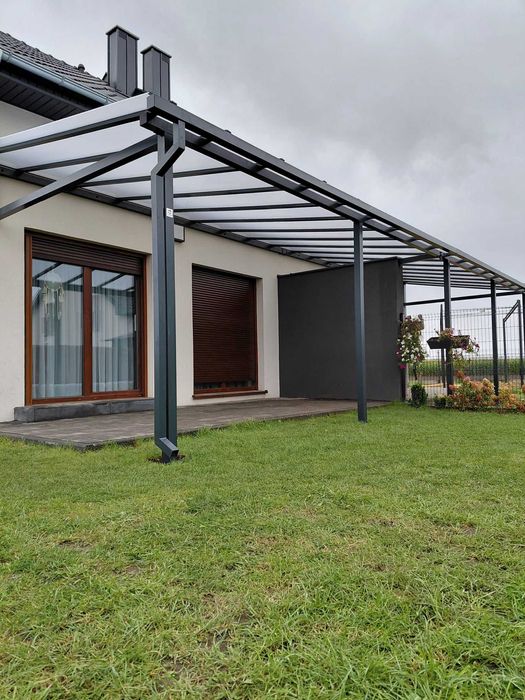 Zadaszenia tarasów aluminium • Poliwęglan • Pergole • Ogrody zimowe