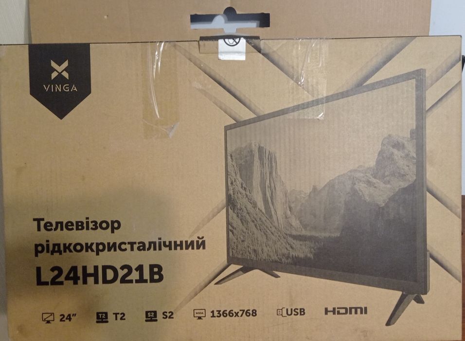 Телевізор рідкокристалічний VINGA: 2 400 грн. - Телевизоры Киев на Olx