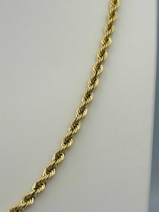 Złoty Łańcuszek Kordel Złoto 585 14K 60CM Nowy