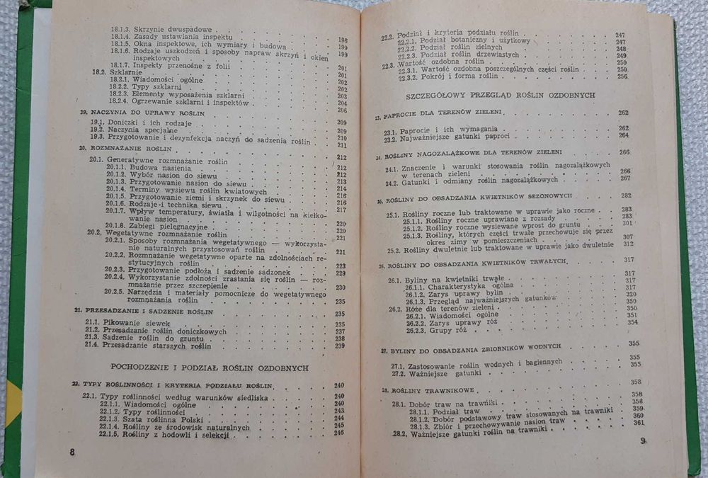 Książka "Rośliny ozdobne" praca zbiorowa