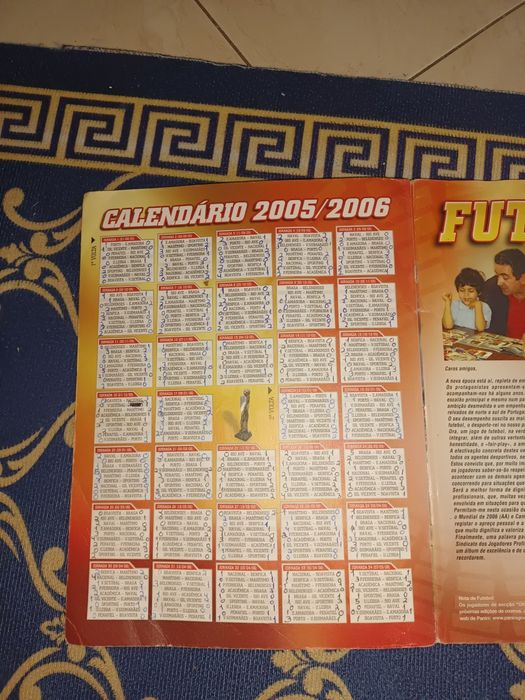 Caderneta Panini Liga Portuguesa 2005-2006 COMPLETA