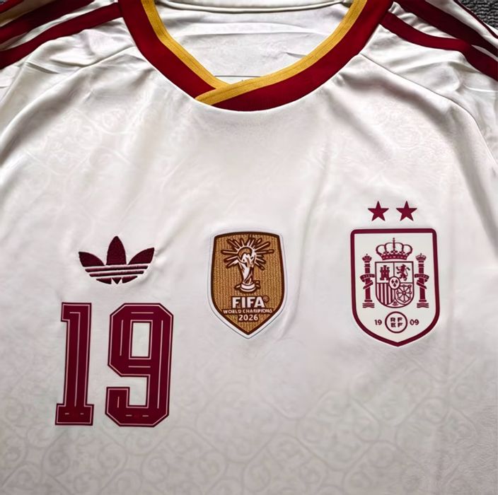 Футболка Іспанія Ямаль 19 / Spain Lamine Yamal ЧС 2026 (S, M, L, XL)