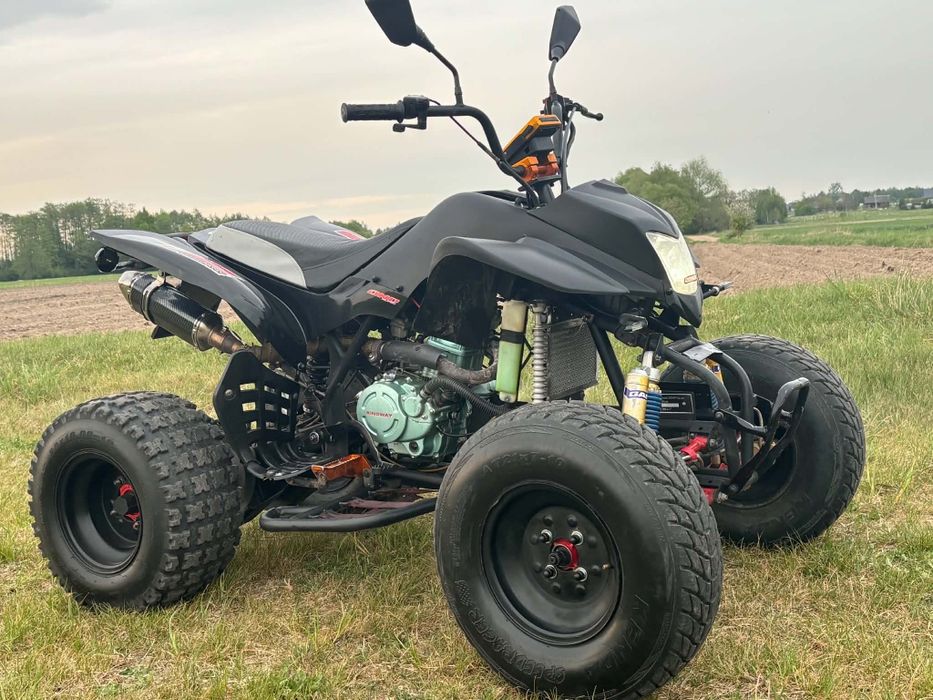 Quad Bashan 250 zarejestrowany mega stan sportowy mocny