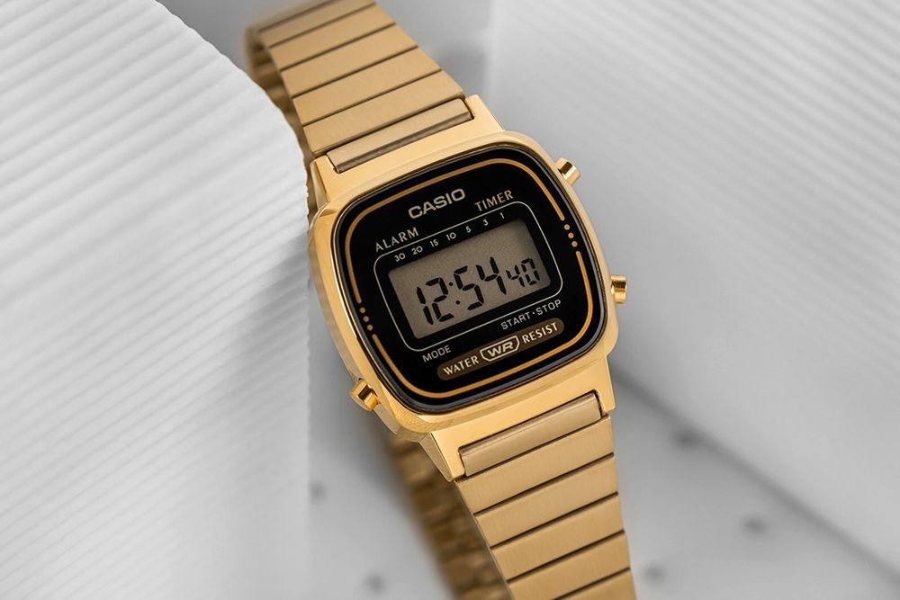 zegarek damski casio la670wga-1df + box