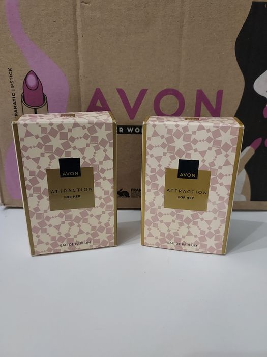 2 x perfumy Avon Attraction for her dla niej 30 ml