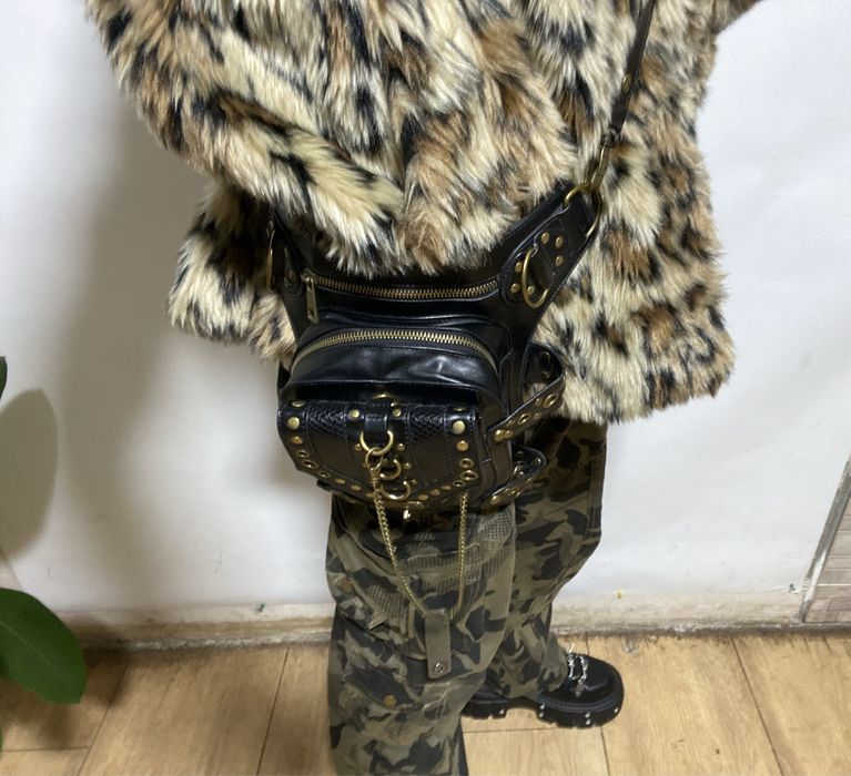 Сумка GGL (George Gina & Lucy) шкіряна опіум y2k sk8 сумка через плече