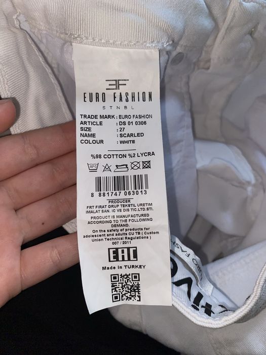 Джинсы женские Euro Fashion