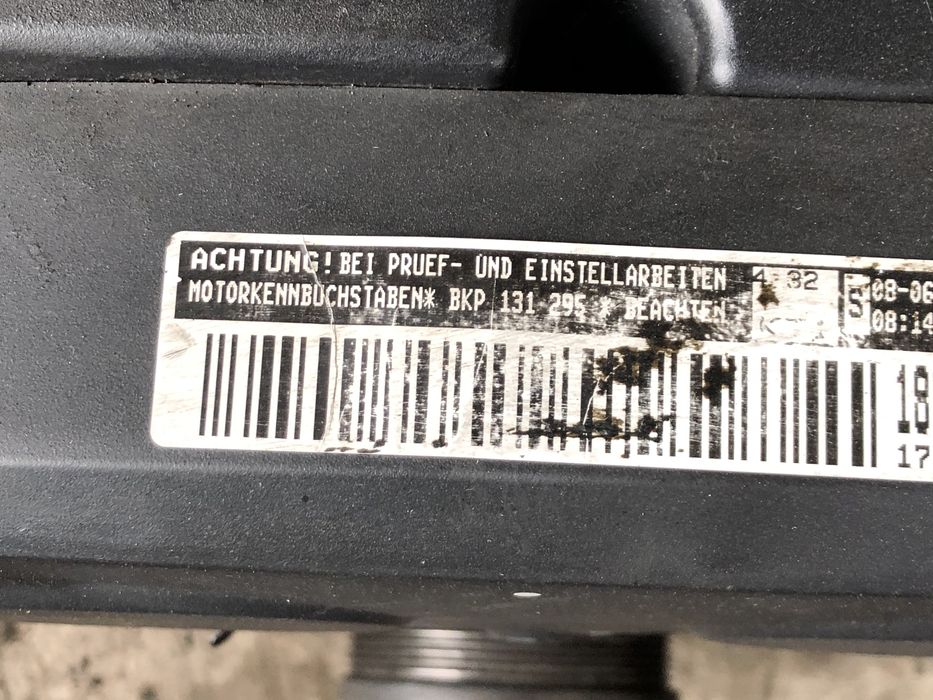 Двигатель Пассат Б6 БКП 2.0 TDI мотор passat B6 BKP 103kw двигун