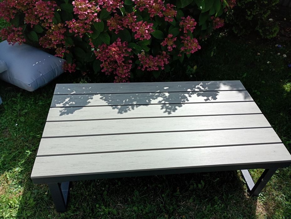 Narożnik ogrodowy Light Grey  metalowy komplet Focus Garden