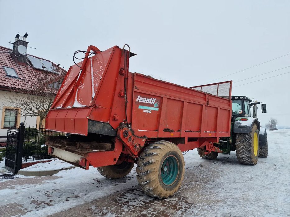 Jeantil BP2100, 10Ton  , rozrzutnik obornika