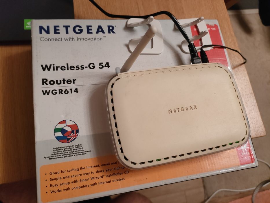 Router Wi-Fi Netgear WGR614v7 bez zasilacza