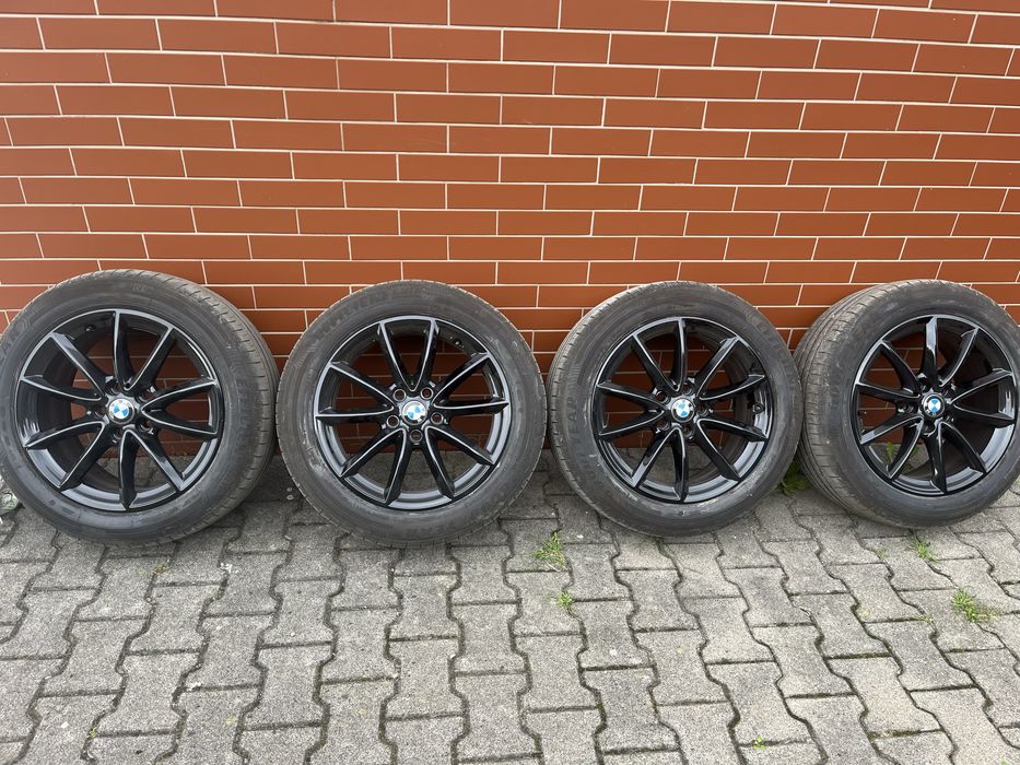 FELGI alu koła BMW 17” oryginał kpl czujniki OPONA LATO
