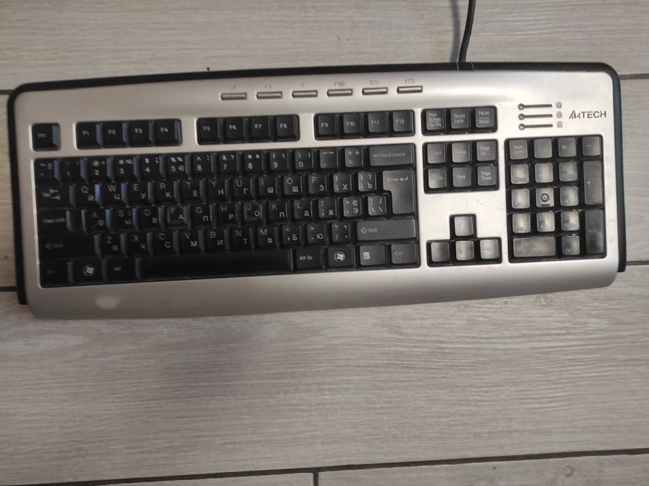 Клавіатура 4tech headphone X-Slim Keyboard