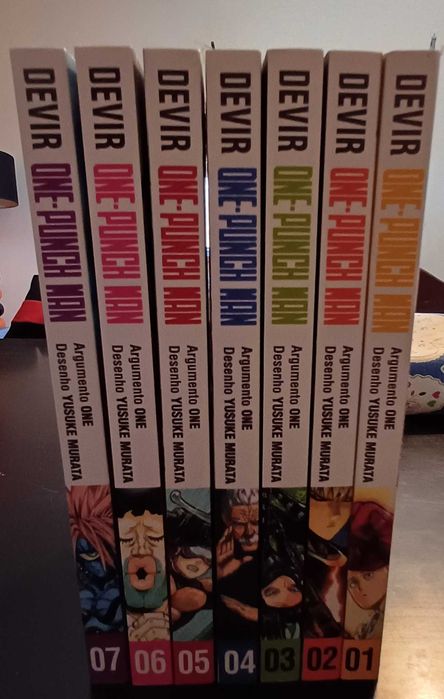Mangá One Puch Man 1-7
