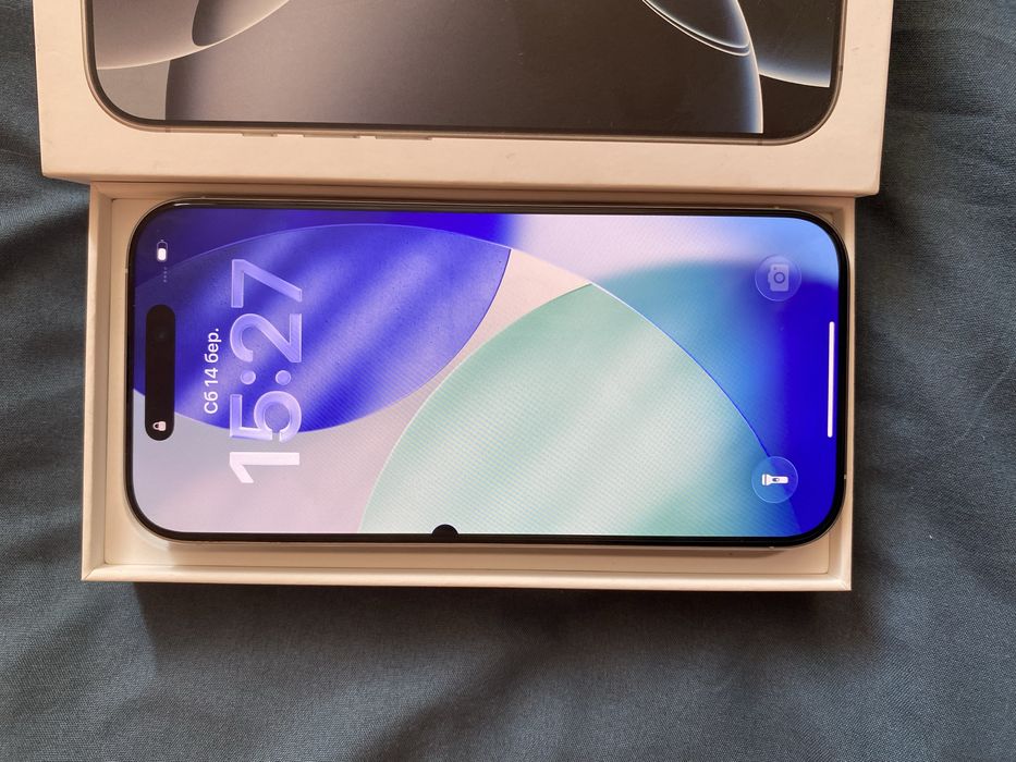 Iphone 16 pro 128 gb офіційний  white titanium