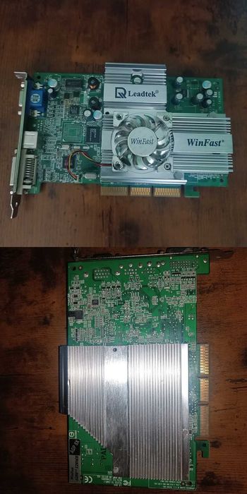 Zestawy AMD pod socket A, Geforce 4Ti 128mb AGPx8 Leadtek WinFast