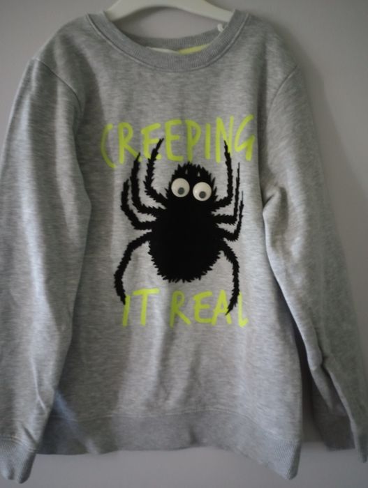 Bluza H &M pająk