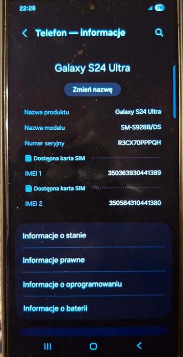 Samsung Galaxy S24 ultra
