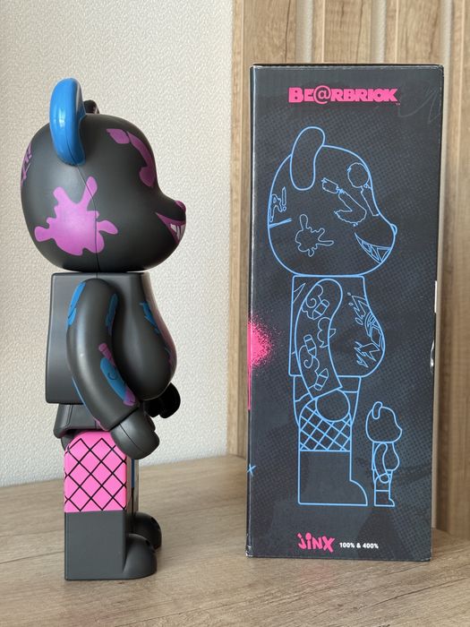 Фігурка Bearbrick Jinx Violent Bear 400%