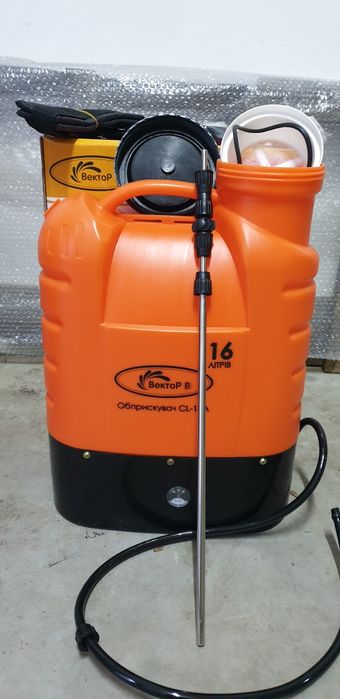 АКЦІЯ обприскувачі акумуляторні,електро  ВЕКТР16л,ДЕЛЬФИН16л,МИНСК14