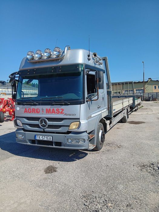 Mercedes Atego 1229 zestaw przyczepa