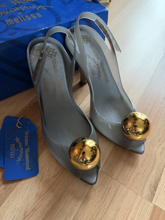 Melissa vivienne Westwood anglomania dragon smoke globe kulki złote 40