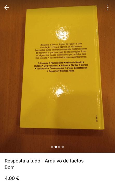 Respostas a tudo - arquivo de factos