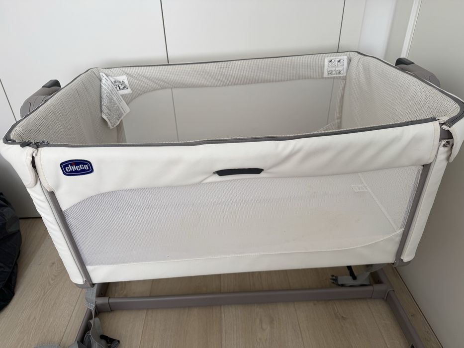 Berço Next 2 Me Magic Chicco Bege