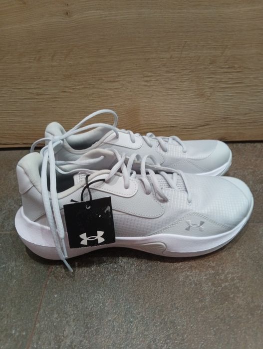 Buty sportowe do koszykówki uniseks Under Armour UA Lockdown 7 Low rozmiar 42 szare