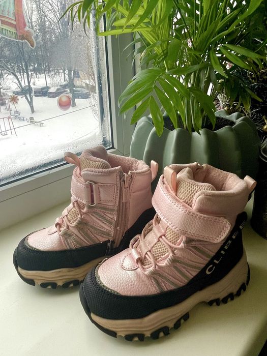 Зимові ботиночки  для дівчинки 26 розмір Clibee