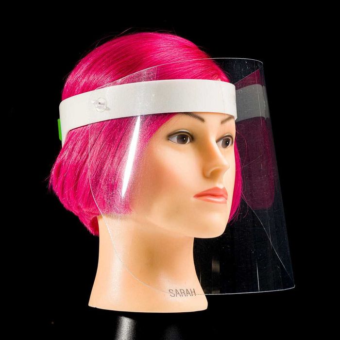 przyłbica ochronna - za darmo