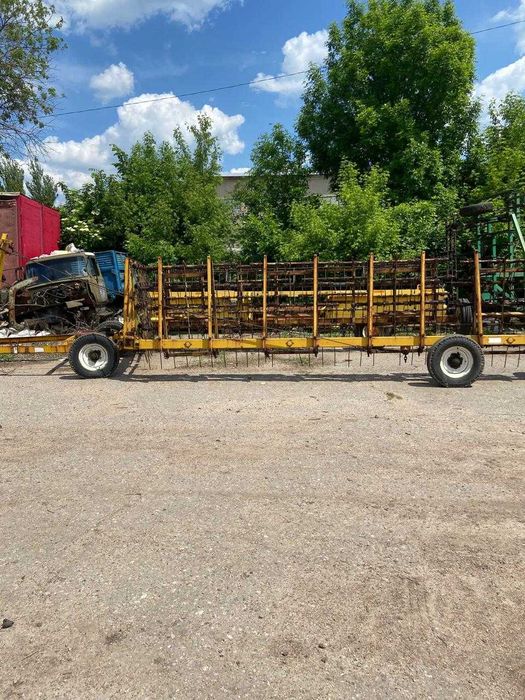 Борона пружинная БЗП 15 2008