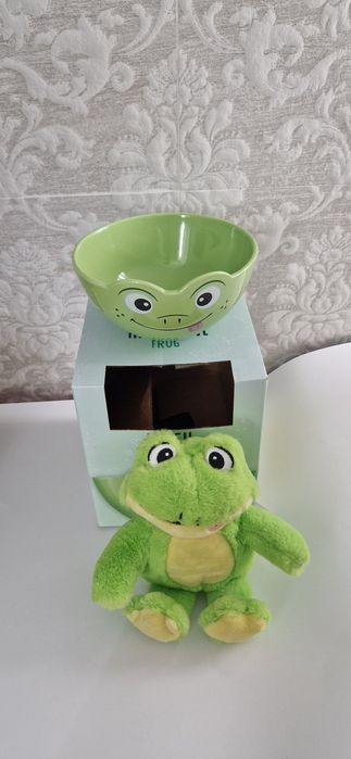 Taça de cereais com peluche