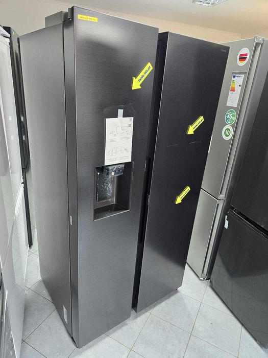 NOWA Lodówka Samsung RS80F64KEFEO kostkarka  MetalCooling N5