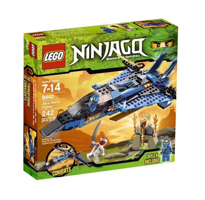 LEGO NINJAGO 9442 Jay’s Storm Fighter, оригінал 2012 року