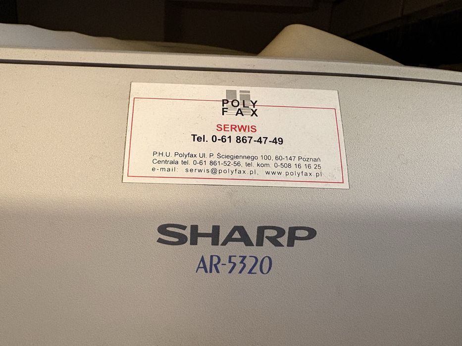 Wielofunkcyjna kompaktowa kopiarko-drukarka Sharp AR-5320
