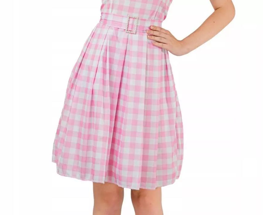 Zestaw Dla Dorosłych Pin-Up (Sukienka, Pasek), Rozm. S. Nowy Produkt