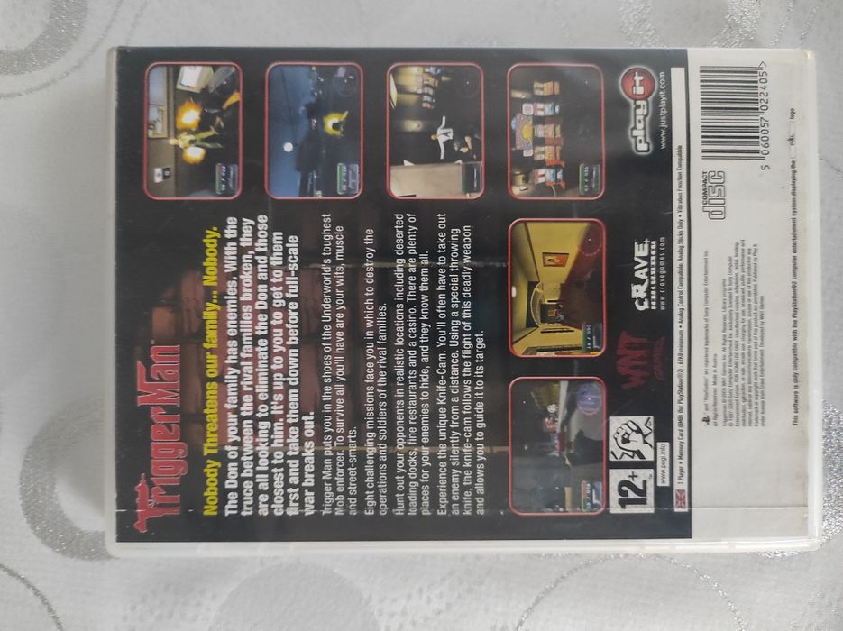 Jogo PS2 trigger Man