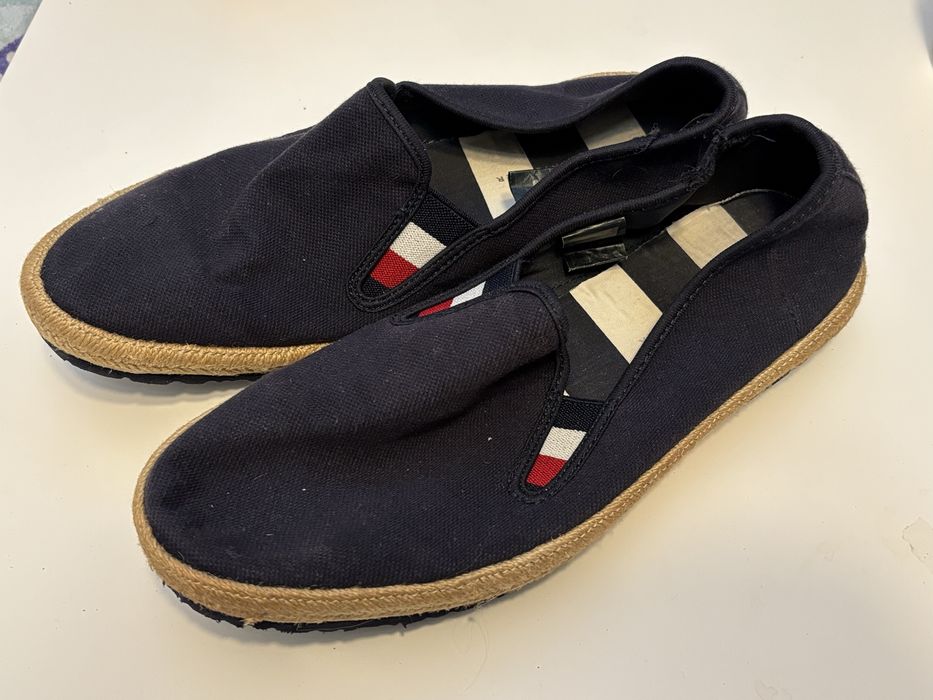Granatowe Espadryle Tommy Hilfiger