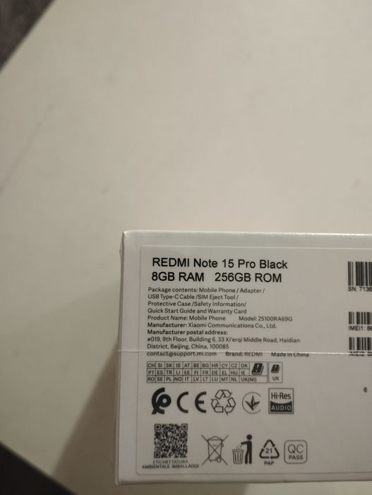 Продам мобільний телефон Xiaomi redmi note 15 pro
