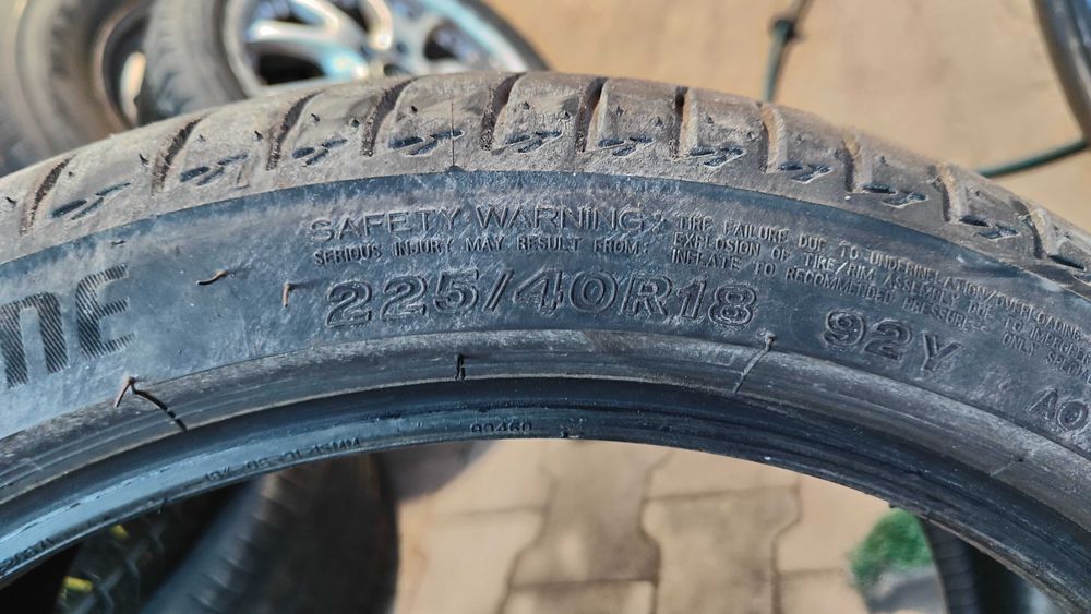 Opona 225/40R18 BRIDGESTONE TURANZA T005 92Y 6,95mm 2022r x1