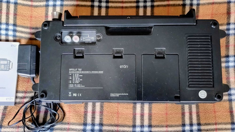 Radio Grundig Tecsun Eton Sattelit 750 Novo Na caixa FM/LW/MW/SW/Air SSB