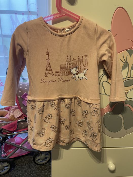 Sukienka z kotkami rozm. 86/92